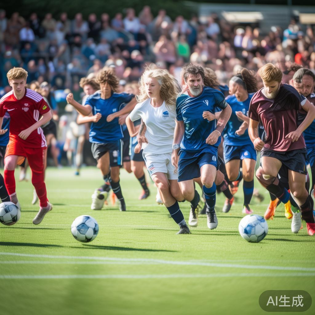 海德体育中心八人制足球赛精彩纷呈，热血激情点燃绿茵场